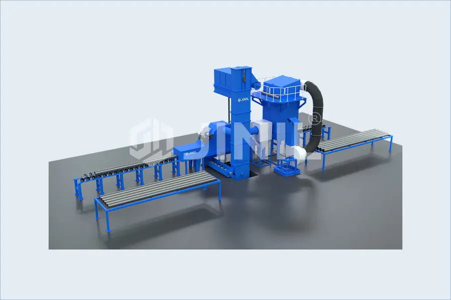 Airless Shot Blasting Machine-Diabola Conveyor Type